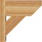 Ekena Millwork Traditional Slat Rough Sawn Outlooker, Western Red Cedar, 8"W x 16"D x 16"H OUT08X16X16TRA06RWR - alternate 3